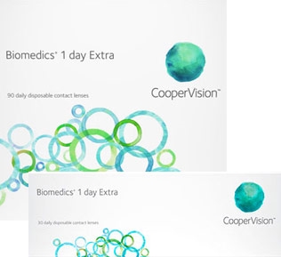 Biomedics 1 day Extra fra CooperVision