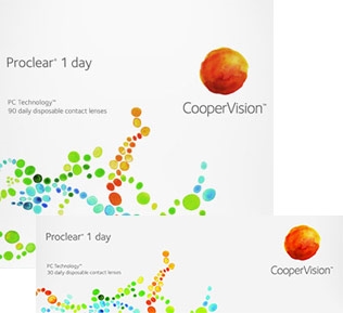 Proclear 1-day kontaktlinser fra CooperVision